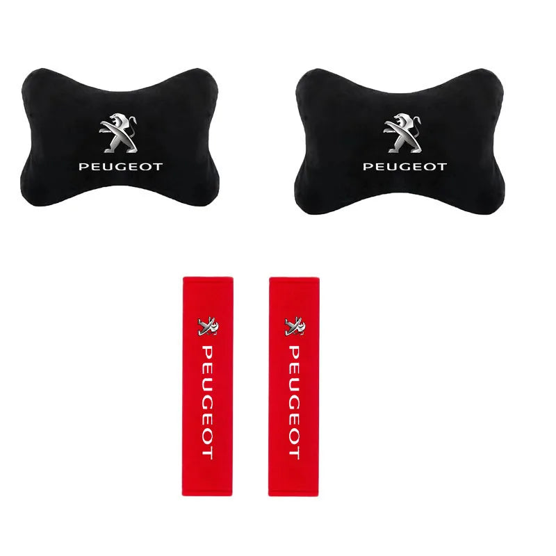 Soft Neck Pillow for Peugeot 208 3008 308 208 107 508 106 406 407 307 206 301 Car, Comfortable Neck Support Auto Accessories