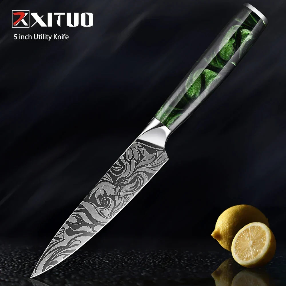 XITUO Stainless Steel Knife Set