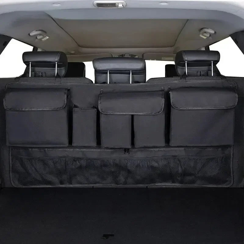 Car Trunk Organizer Backseat Storage Bag High Capacity Multi-use Oxford Car Seat Back Organizers Automobile Interior