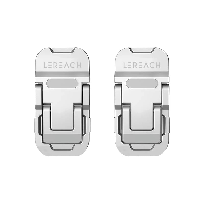 Lereach Mini Aluminum Laptop Stand 2 Adjustable Height Portable Foldable Notebook Riser Ergonomic Cooling Support