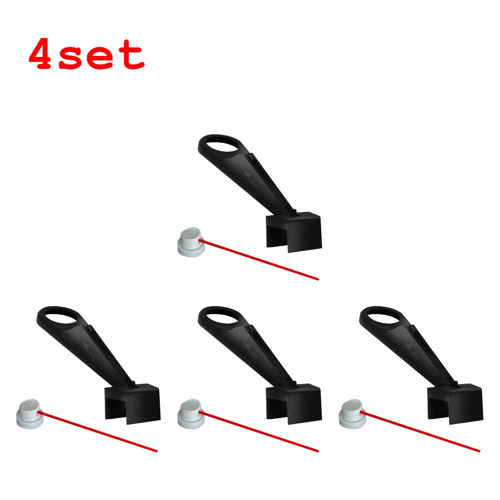 Lubricant Straw Holder Positioner Applicator Motorcycle Chain Lube Oiler Mess-Free Motorcycle Chain Wax Chain Cleaner Attachment
