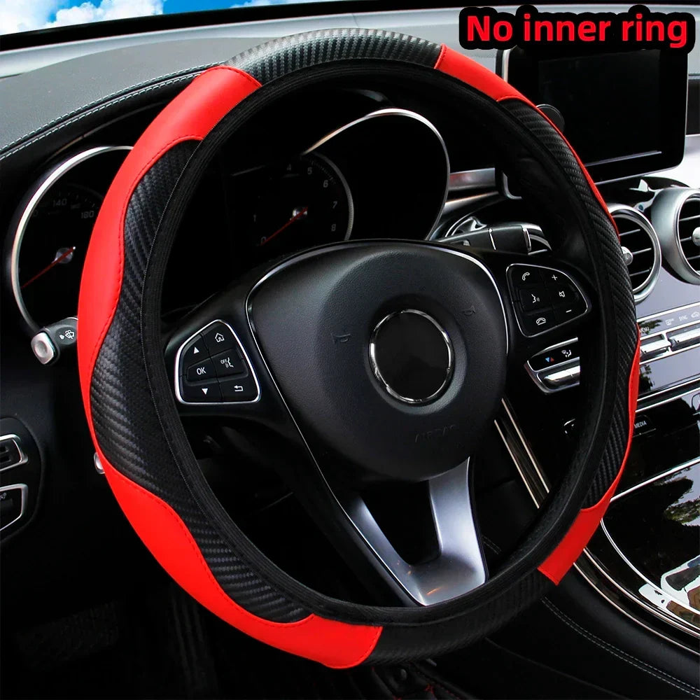 Carbon Fiber Steering Wheel Cover