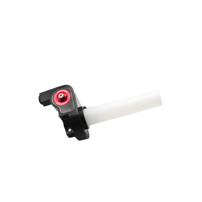 Sclmotos- 22mm Motorcycle Racing Aluminum Visible Quick Twist Gas Throttle Settle Grips Dirt Pit Bike ATV UTV XR50 CRF50 KLX