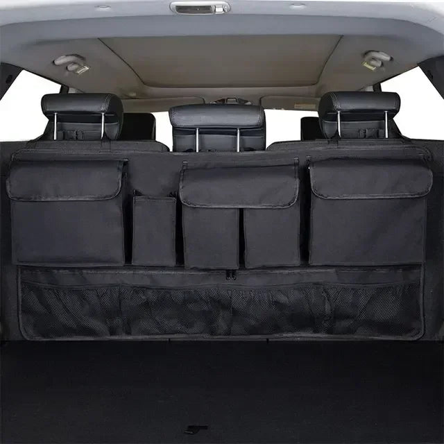 Car Trunk Organizer Backseat Storage Bag High Capacity Multi-use Oxford Car Seat Back Organizers Automobile Interior