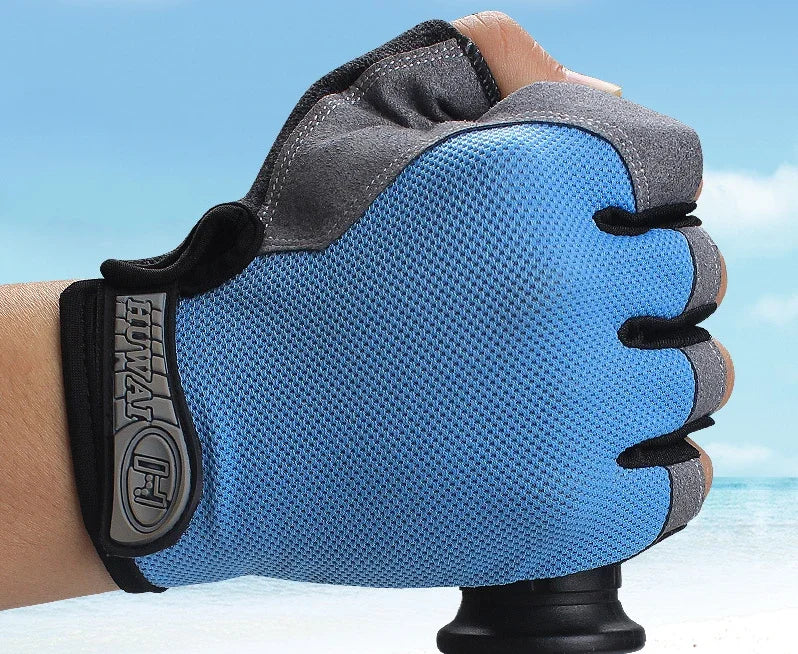 Gym Gloves for Men Women Fingerless Training Cycling Gloves Sports Fitness Motorcycle Mtb Anti-slip Gloves Bicycle Accessories