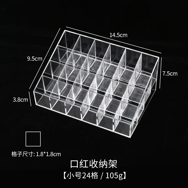 Acrylic Lipstick Organizer Box