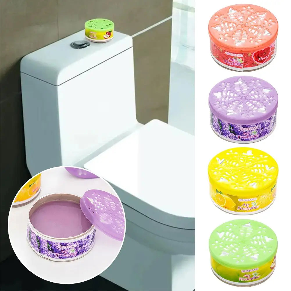 1/4pc Car Flavoring Car Air Fresheners Canned Rose Lavender Lemon Flavor Household Solid Fragrant Auto Aromatherapy Car Deodor