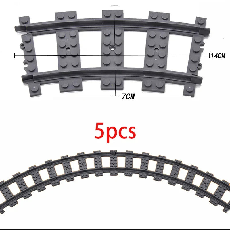 City Train Station Building Blocks