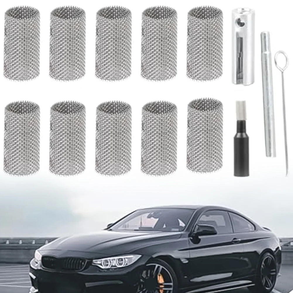 14pcs Glow Parking Heater Special Repair Tool Atomizing Mesh Thimble Wrench Kit Heater Ignition Maintenance Tool