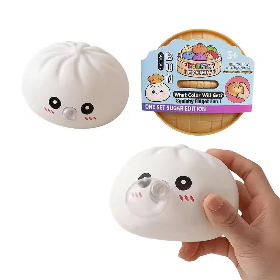 Dumpling Squishy ULTRA RARE Gold Glitter Hidden Edition Dumpling Squishies