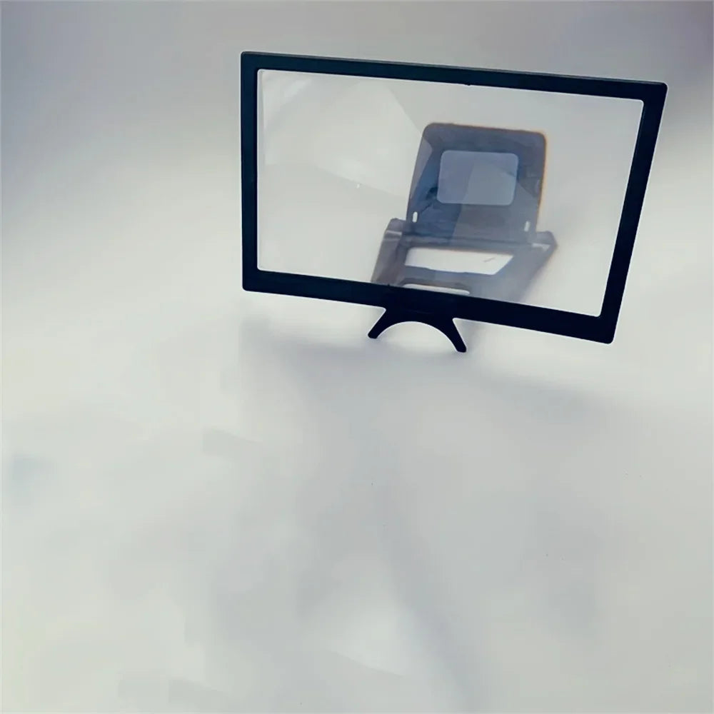 3D HD Curved Screen Mobile Phone Magnifier Video Amplifier Universal Smartphone Stand Holder for Enhanced Viewing Experience