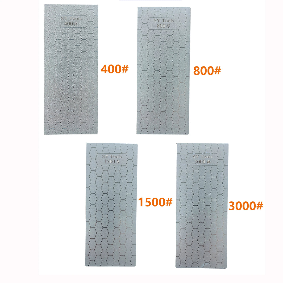 1 Set Diamond Honeycomb Pattern Sharpening Stone - Kitchen Tool Knife Grinding Ideal for Fast and Precision Sharpening