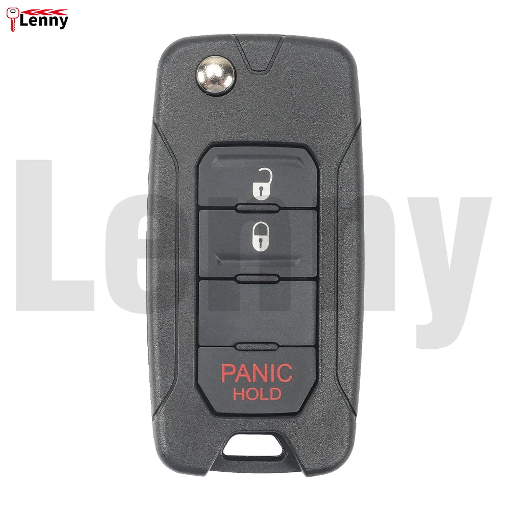 Lenny 2ADPXFI5AM433TX 433MHz MQB48/4Achip SIP22-Blade Car Key for Jeep Renegade and Fiat 500X Egea Tipo Toro Crono 2016-2018 Key