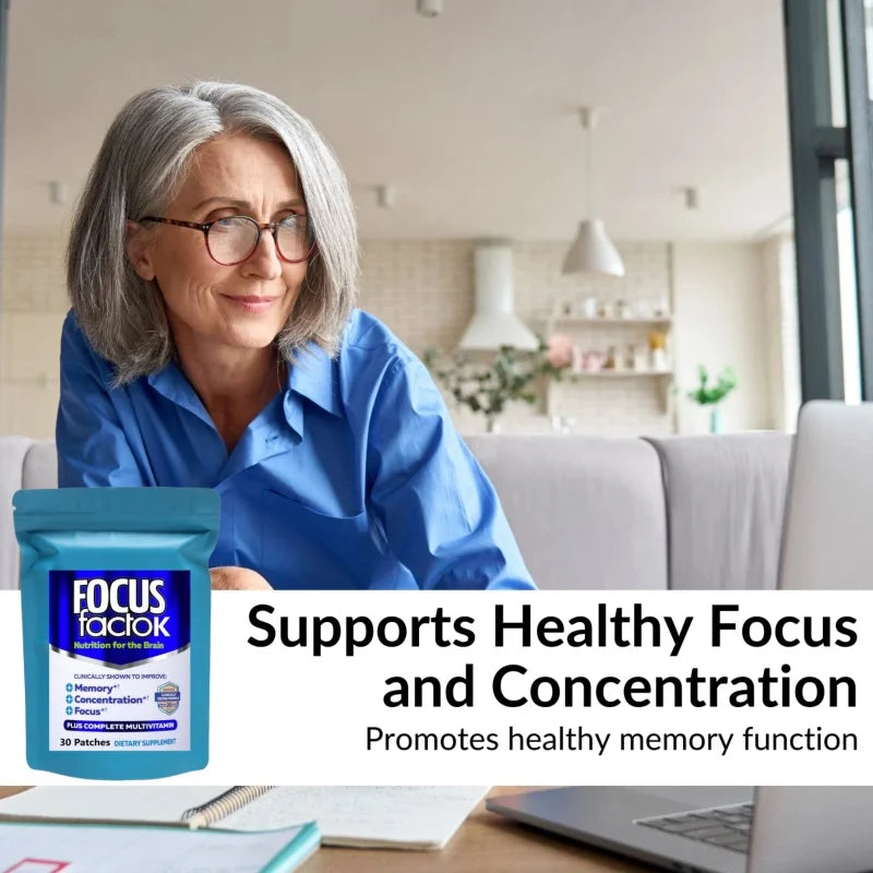 Brain Supplement Multivitamin Improve Memory and Clarity Boost Concentration Neuro Energy Learning Reasoning for Men and Women