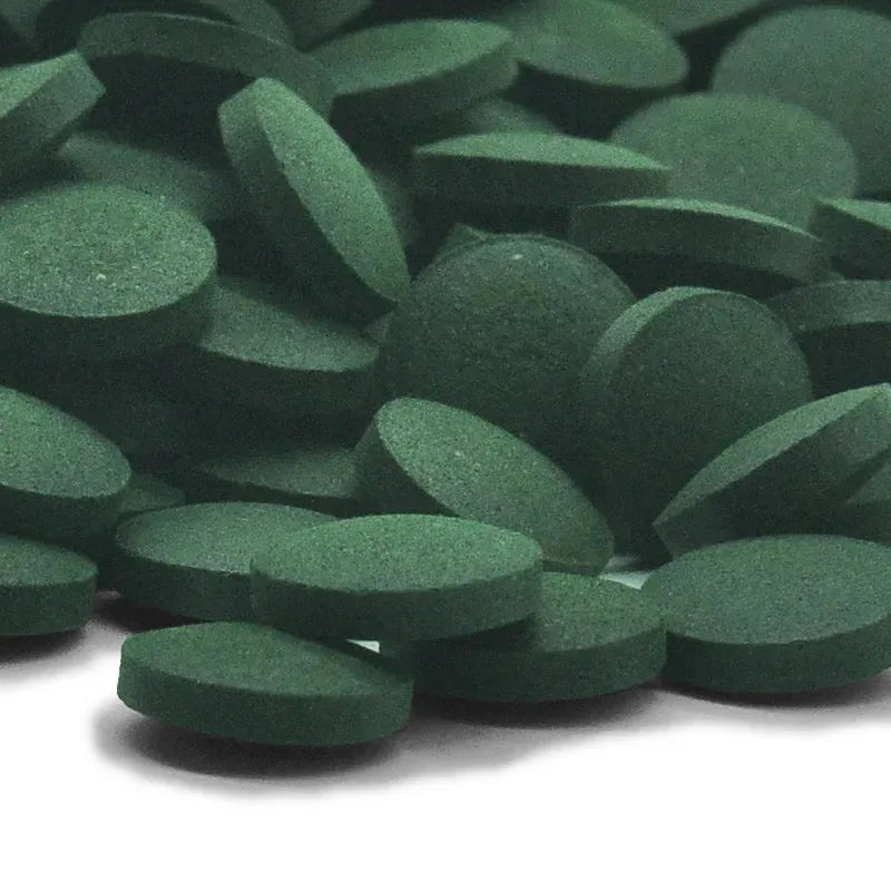 50-300Pcs High Purity Spirulina Tablets Spiral Seaweed Enrichment Favorite Pets Food Fish Crystal Red Shrimp Fish Food Aquarium