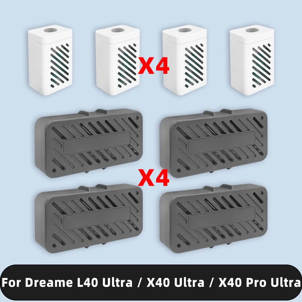 Compatible For ( Dreame L40 / X40 Ultra, X40 Pro Ultra, Matrix 10 Ultra ) Silver Ion Module, Sewage Tank Deodorization Particles