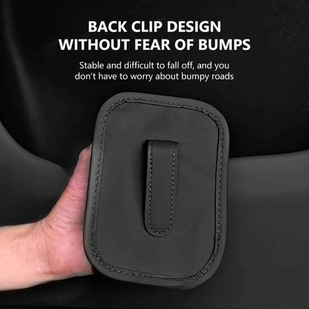 Universal Car Door Cup Holder Box Back Clip Design Drink Rack Storage Bin Car Seat Back Water Cup Box Organizer Pocket