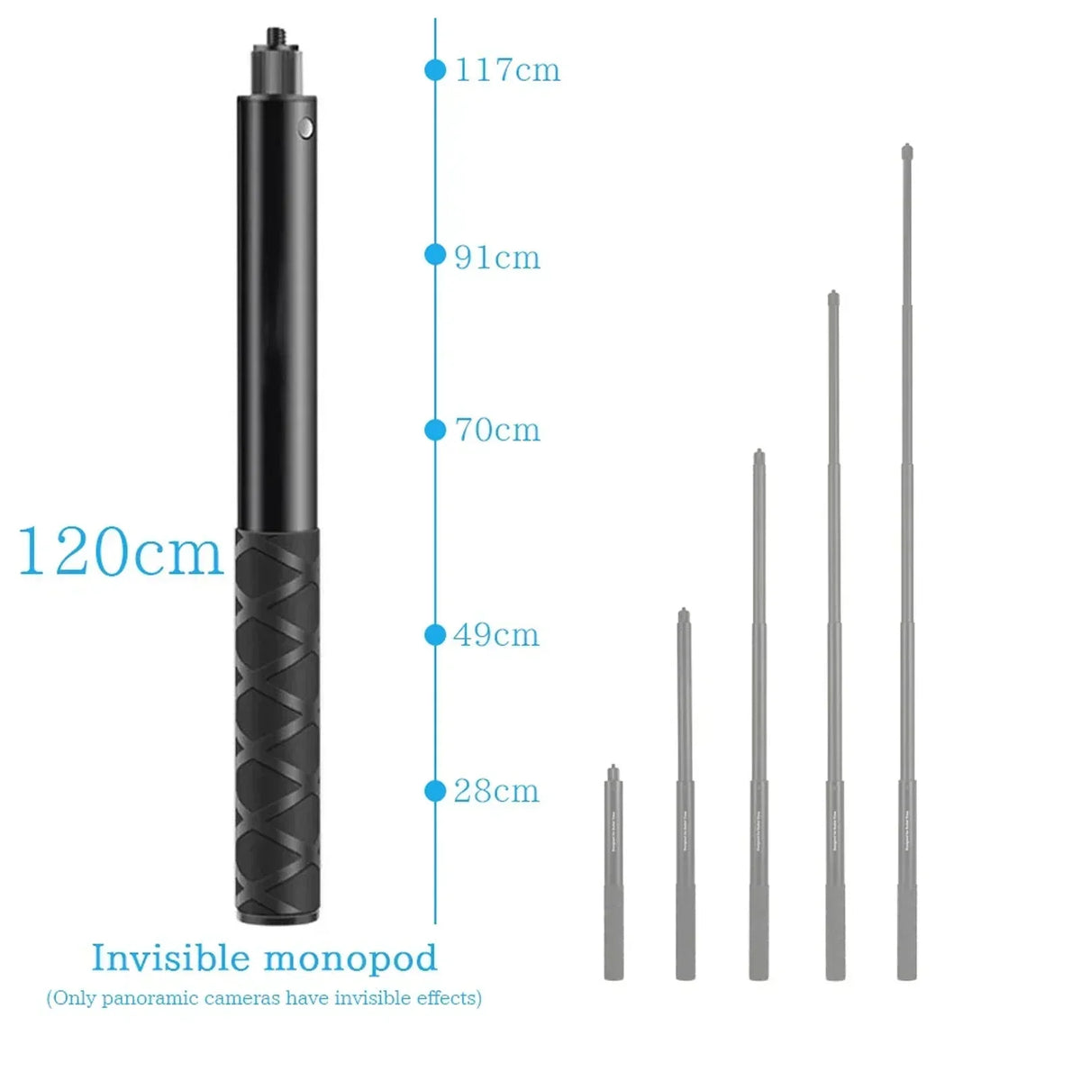 Panoramic Invisible Selfie Stick