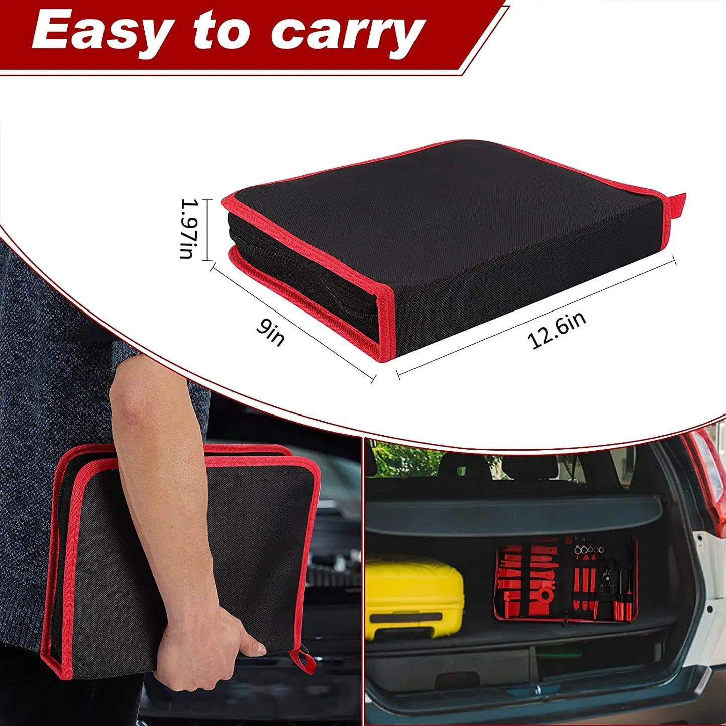 Car Interior Disassembly Tool Trim Removal Tools Kit Auto Removal Tool Kit Door Panel Radio Stereo Audio Dash Terminal Removal