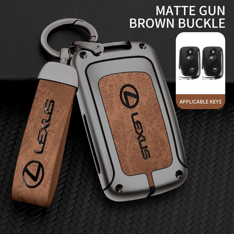 Zinc Alloy Car Smart Remote Key Fob Case Cover Holder Shell For Lexus IS250 CT200 CT200h RX270 RX350 RX450 Keychain Accessories