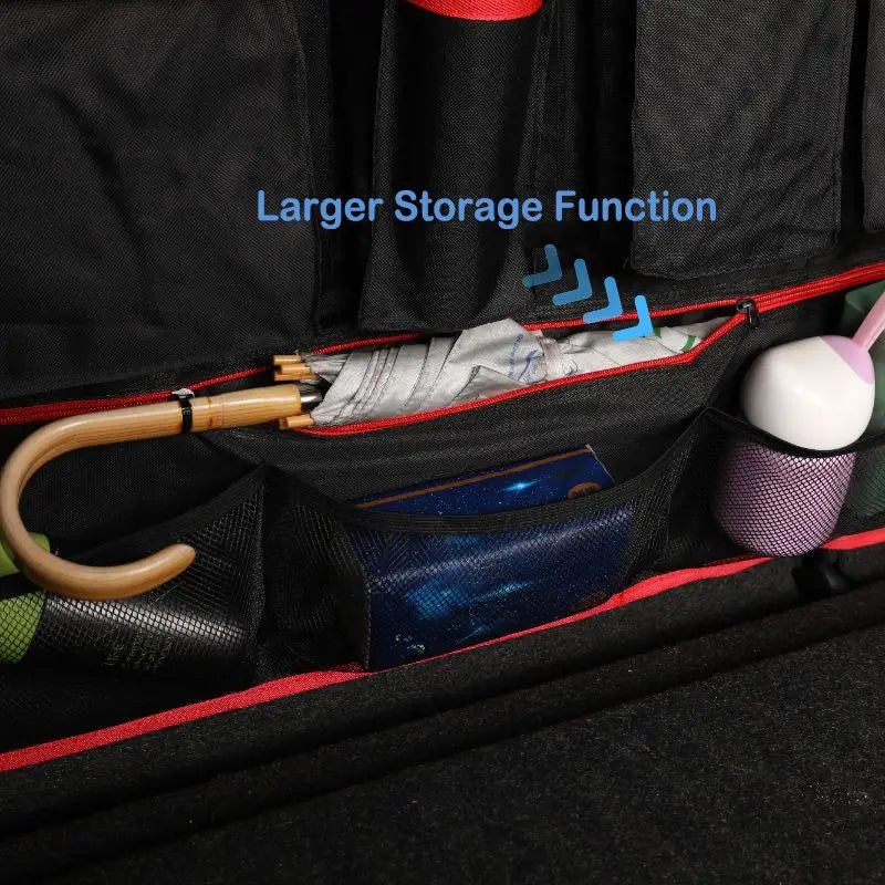 Universal Auto SUV/MPV Organizer Trunk Back Seat Storage Bag Car Rear Multifunctional Storage Net Pocket Car Interior Supplies