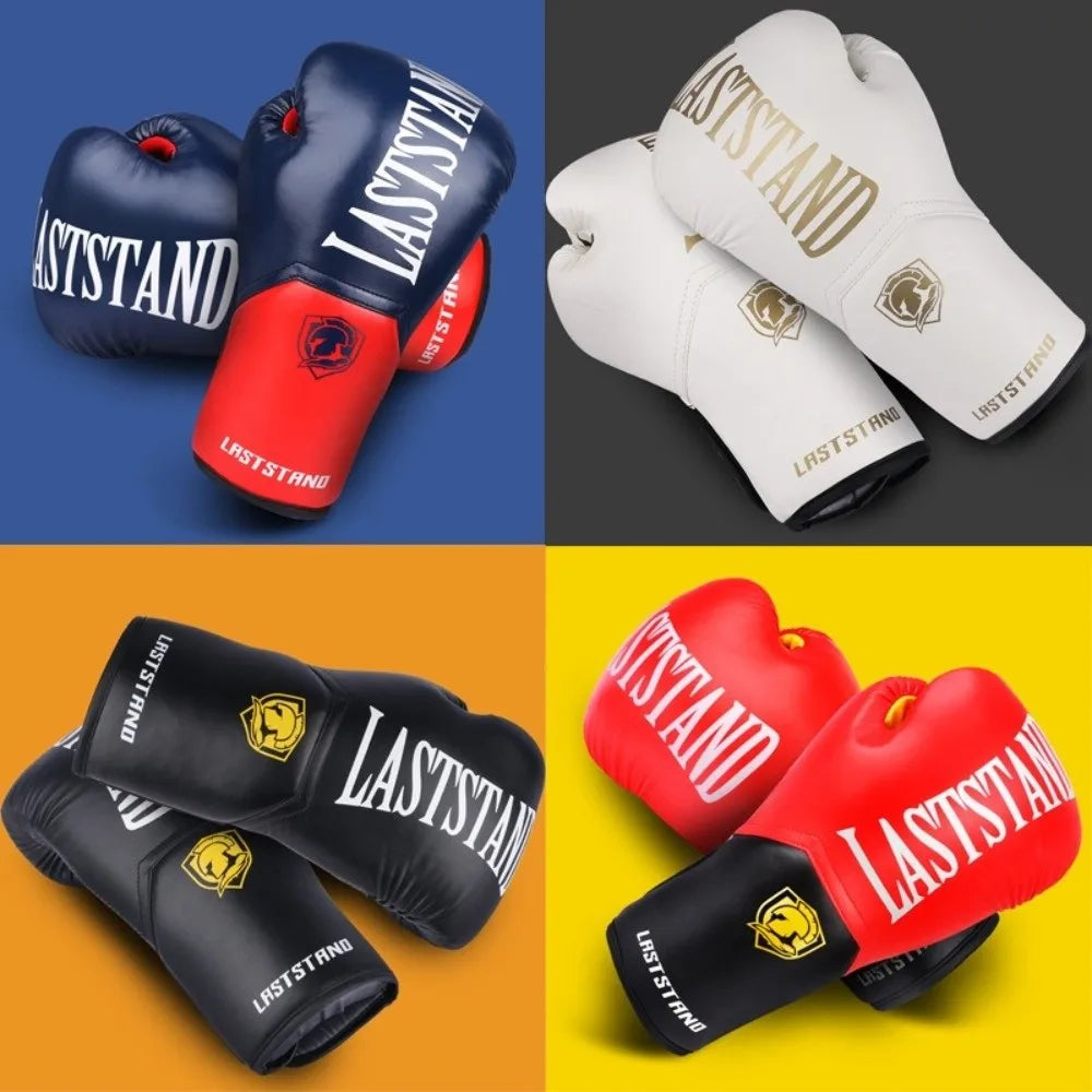 8/10/12/14oz Boxing Gloves PU Punching Bag Training Adult Men's Sanda Combat Gloves Professional Thick Breathable Workout Gloves