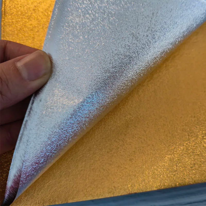 100pcs 15x15cm Gold Silver Pink Blue Purple Peel Aluminum Foil Paper Wedding Chocolate Wrapper Candy Wrapping Pastry Packing Bag