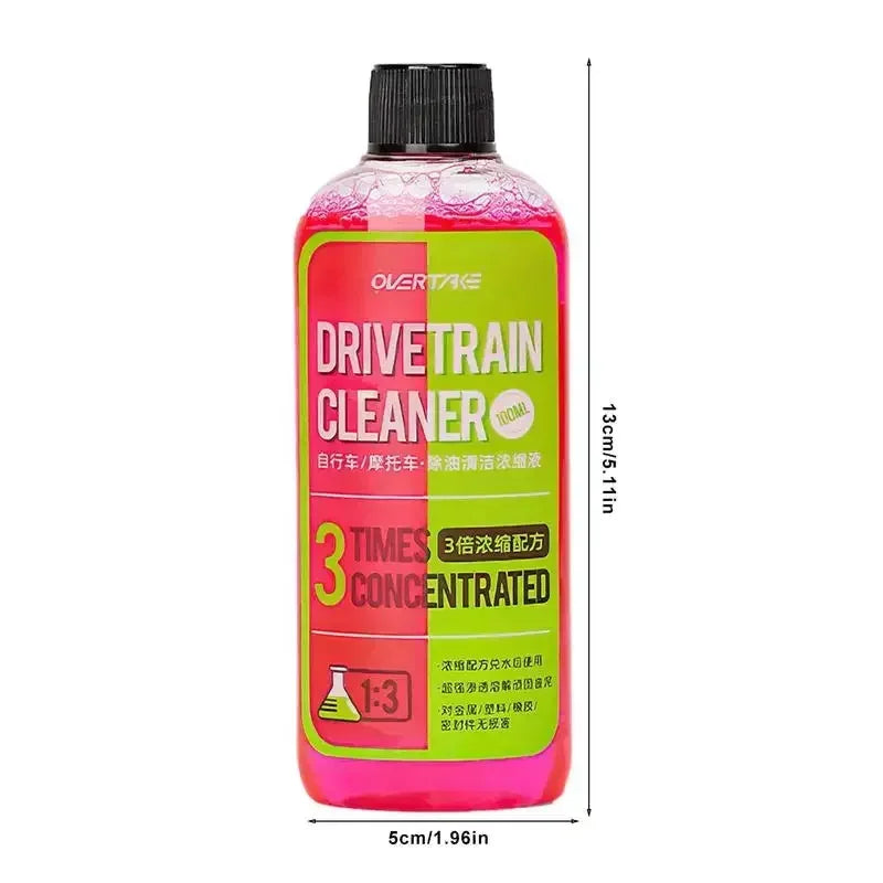 100/350ml Bike Drivetrain Cleaner Bicycle Chain Cleaning Maintenance Liquid Degreaser Spray Bike Chain Cleaner Bicycle Degreaser