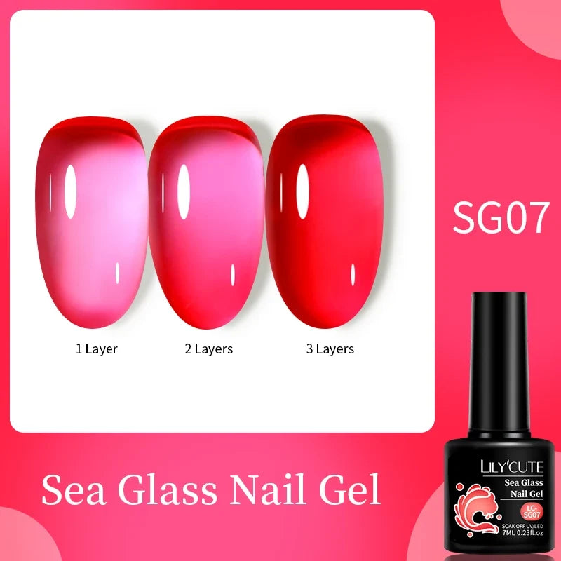 LILYCUTE 7ml 9D Cat Magnetic Gel Nail Polish Iridescent Magnet Semi