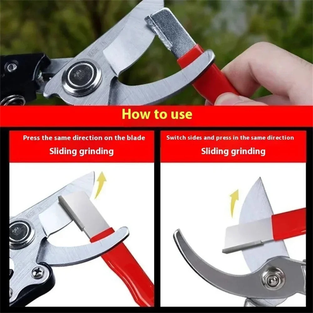 Professional Metal Knife Sharpener Scissors Sharpener Handheld Grindstone For All Blades Kitchen Knife Scissor Garden Shear Tool