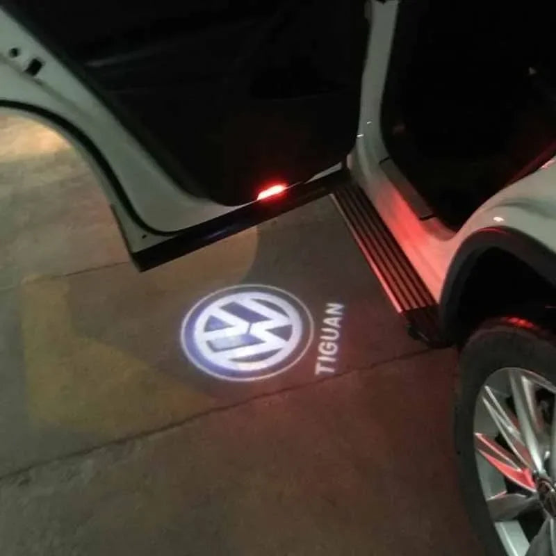 Hot Sale LED Car Door Logo Projector Light Accessories for VW R Golf 5 6 7 GTI GTD GTE CC Passat B6 B7 B8 B9 C6 C7 C8 Tiguan