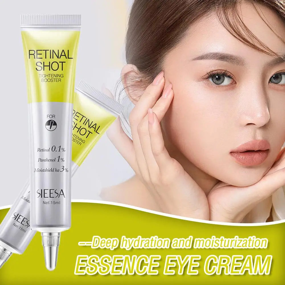 Retinol Hydrating Eye Cream Collagen Efficient Moisturizing Firming Lightening Dark Circle Tightening Eye Serum Korean Skin Care