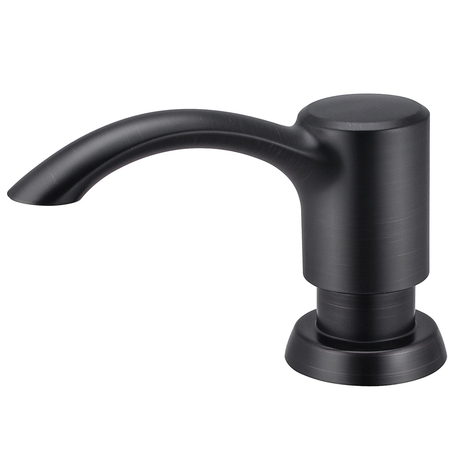 Samodra Nickel Soap dispenser Black Kitchen sink Counter Liquid Soap Dispenser Bottle kitchen accessories 360ml  Built in Pumps