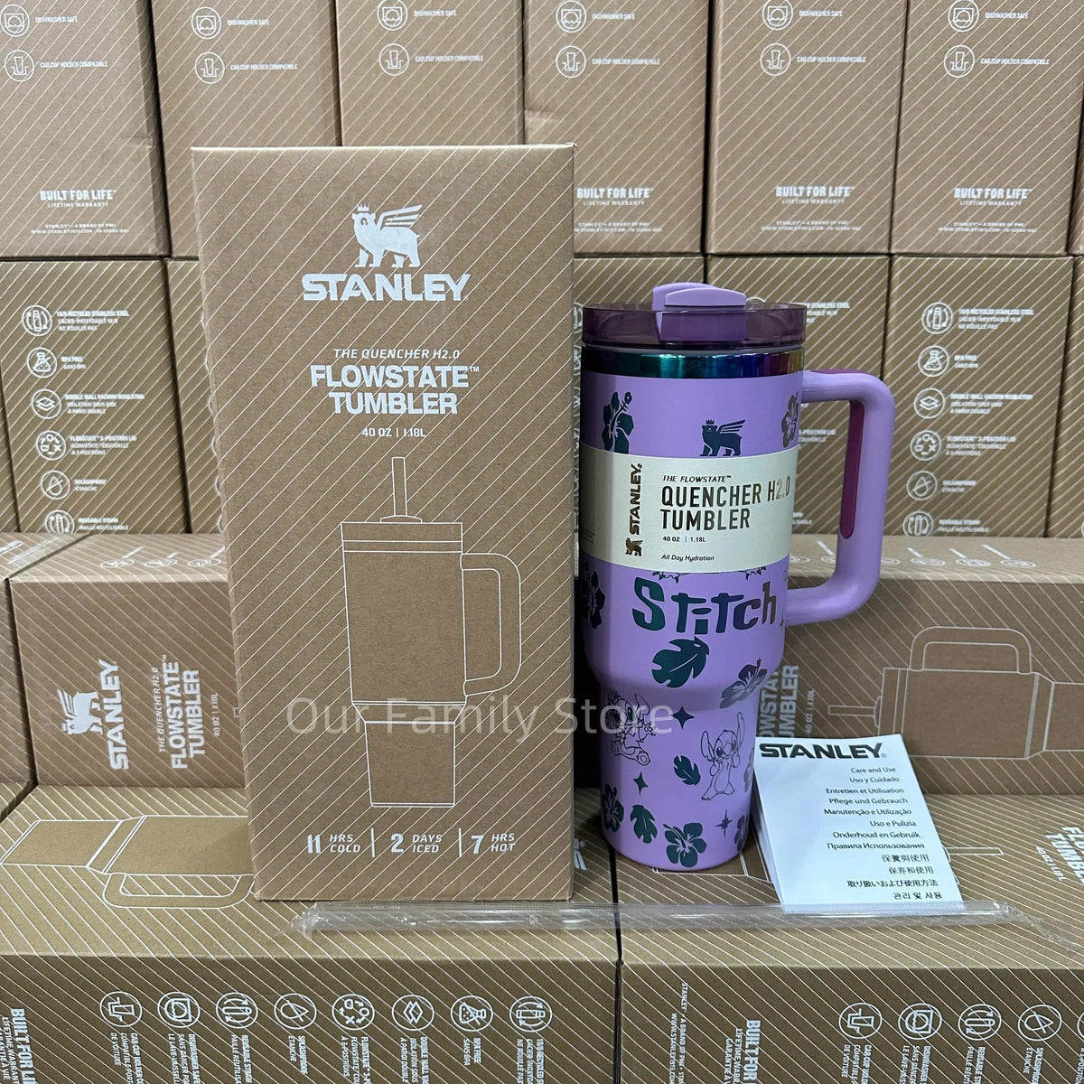 Stanley Monster Purple Quencher Tumbler